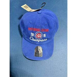 Chicago Cubs 47 Brand MLB 2016 National League Champions Adjustable Cap NWT